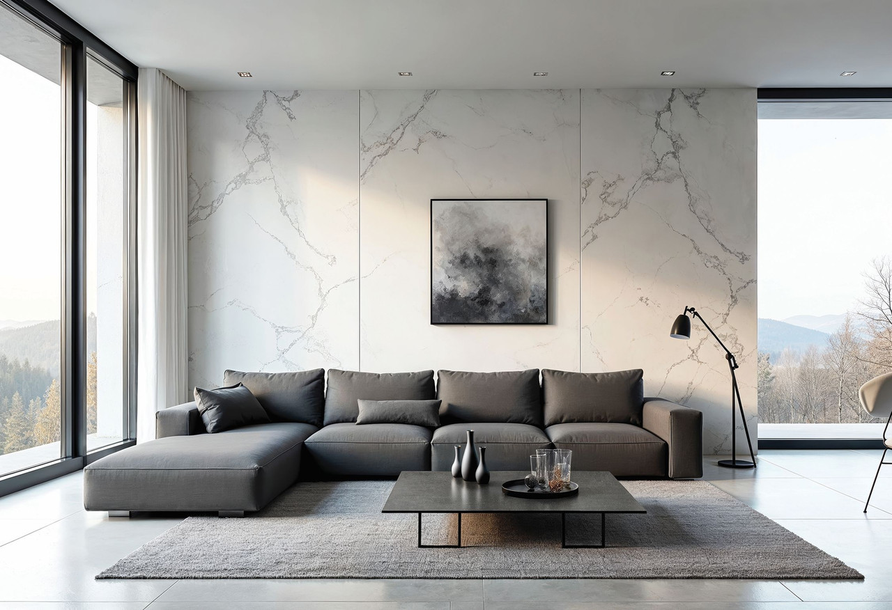 Bianco Marble M-AF-S01-122 | Timeless white marble elegance—classical beauty with modern performance, luxury without the luxury problems.