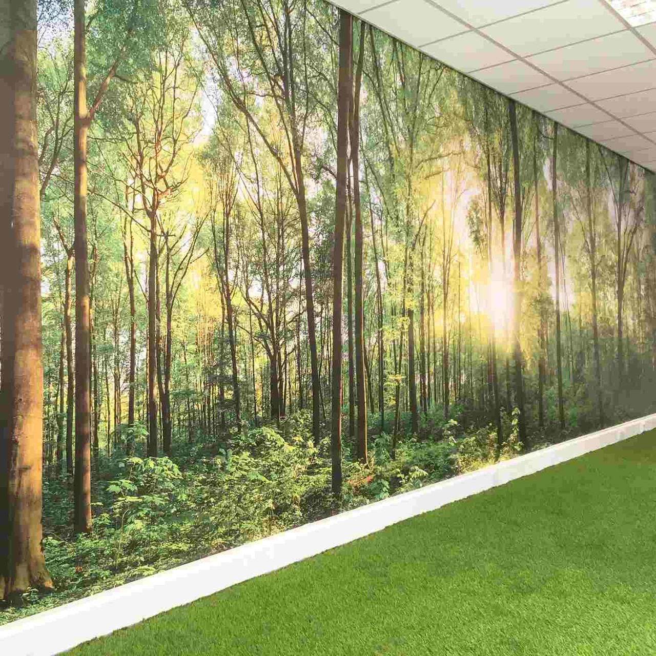 Metamark MD-WA-02 WallArt is a premium white printable wall-covering vinyl with a SandTex textured finish. The textured surface creates a distinctive decorative appearance without requiring lamination, while Metamark’s MetaScape® air-release adhesive helps provide easier handling and a clean installation.