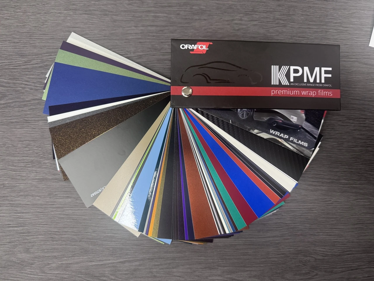 KPMF Premium Wrap Films Color Selector Swatch Book