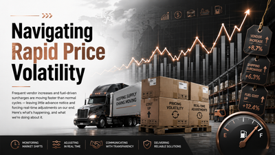 Navigating Rapid Price Volatility | KG Supplies