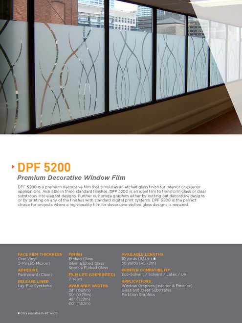 Transform your workplace with sophisticated frosted glass privacy solutions. DPF 5200 creates professional conference rooms, private offices, and branded glass walls at a fraction of the cost of custom etched glass. Easy to install and update as your needs change.
