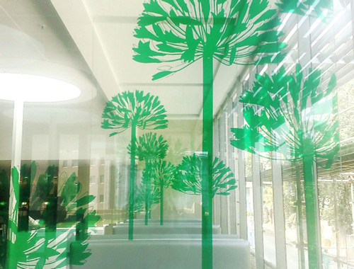 When you need window graphics that look invisible until you print on them, DPF 50WD Clear delivers. Unlike opaque or frosted films, this crystal-clear substrate allows full visibility through windows while displaying your printed graphics beautifully.