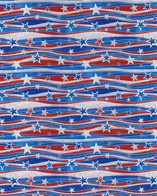 12 " Specialty PSV - Permanent Patterned Vinyl - American Stars