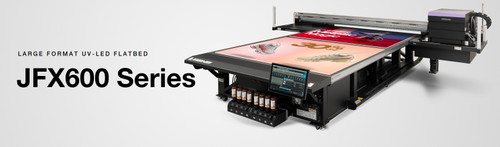 Mimaki JFX600-2531 EX UV Flatbed Printer | Industrial 10x8 Rigid