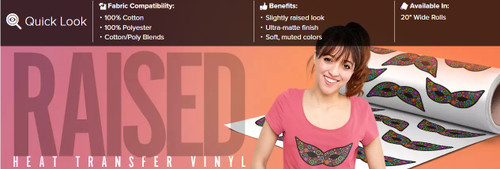 Custom shirt being heat pressed with a Soft Foam design, showing the subtle raised effect and premium look on fabric.