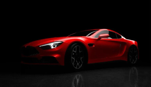 Arlon PCC #401 Gloss Red vehicle wrap film featuring a vibrant high-gloss red finish, available at Kirin Global Supplies