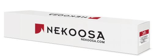 Roll of Nekoosa NextBond Overlaminate Film Luster Vinyl 54-inch × 50-yard 3.2 mil PVC with permanent adhesive and PET liner for semi-gloss print protection Roll of Nekoosa NextBond Overlaminate Film Luster Vinyl 54-inch × 50-yard 3.2 mil PVC with permanent adhesive and PET liner for semi-gloss print protection