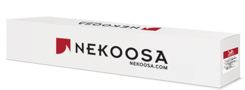 Roll of Nekoosa NextBond Overlaminate Film Gloss Vinyl 54-inch × 50-yard 3.2 mil PVC with permanent adhesive and PET liner for high-gloss print protection Roll of Nekoosa NextBond Overlaminate Film Gloss Vinyl 54-inch × 50-yard 3.2 mil PVC with permanent adhesive and PET liner for high-gloss print protection