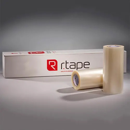 RTape Clear Choice AT65 transparent high-tack application tape used for precise vinyl graphic installation