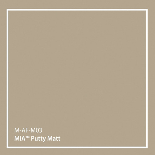 Putty Matte M-AF-M03-122 | The sophisticated neutral that adapts to your vision while maintaining its quiet elegance.