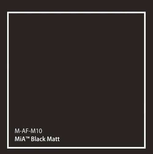 Black Matte M-AF-M10-122 | The ultimate statement—true rich black for spaces that demand drama, sophistication, and unforgettable impact.