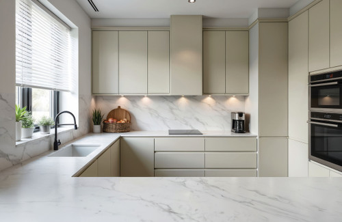 Stone Grey M-AF-C02-122 | Contemporary sophisticated elegance—brilliant gloss gray with modern performance, refined beauty for sophisticated living.