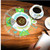 A close-up of ReTac® Clear PET film applied on a table, showcasing its clarity and quality printability. The image highlights the film’s key features, including its PVC-Free nature and FDA Approval for incidental food contact, making it ideal for counter-top graphics in retail and hospitality settings."
