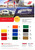 ORACAL® 751RA Color Chart:
A professionally displayed color chart for ORACAL® 751RA, featuring an array of vibrant solid, metallic, and matte colors. Each swatch is perfectly labeled, showcasing the extensive range of options available for any custom wrap or signage project. The chart reflects the film's high-quality finish and precision in color matching.