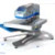 Hotronix® Air Fusion IQ® Tabletop Heat Press 16x20 by Stahls' displayed on a heavy-duty workstation—featuring swing-away design, IQ® touchscreen panel, and air-powered operation.