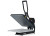 The MAXX® Clam Heat Press 16x20 by Stahls' shown open on a workbench—highlighting its large platen size, digital controls, and rugged clamshell frame.