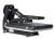 The MAXX® Clam Heat Press 16x20 by Stahls' shown open on a workbench—highlighting its large platen size, digital controls, and rugged clamshell frame.