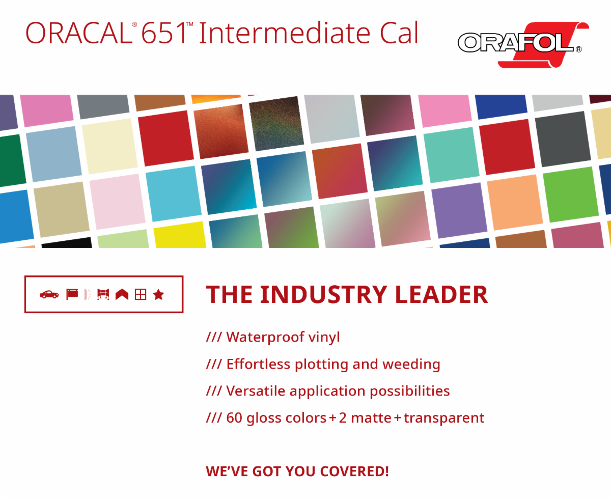 Why ORACAL® 651 is a Must-Have for Sign and Graphics Professionals
