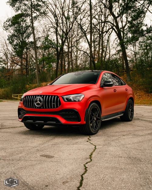 KPMF K75500 Matte Iced Red Titanium Vinyl Wrap | Premium Vehicle