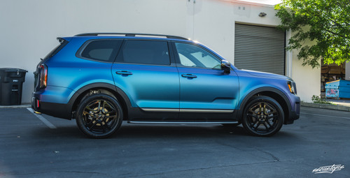 KPMF K75500 Matte Purple Blue Iridescent Vinyl Wrap | Part