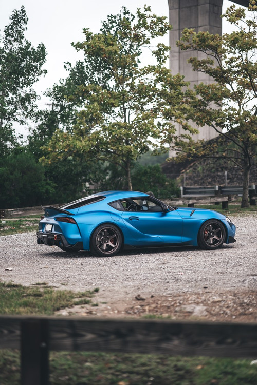 KPMF K75500 Matte Tempest Blue Vinyl Wrap | Part # K75513