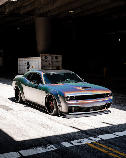 KPMF K75500 Matte Morpheus Black Starlight Iridescent Vinyl Wrap