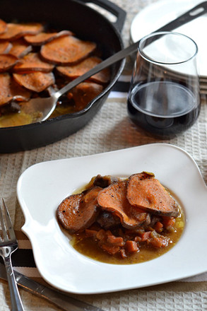 Lamb & Sweet Potato Lancashire Hotpot 