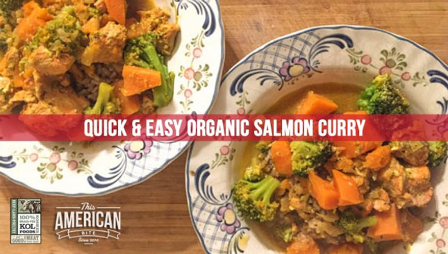Quick & Easy Salmon Curry 