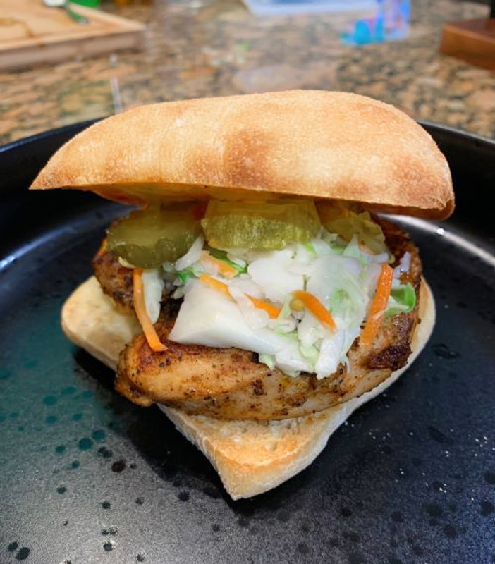 CAJUN CHICKEN SANDWICH