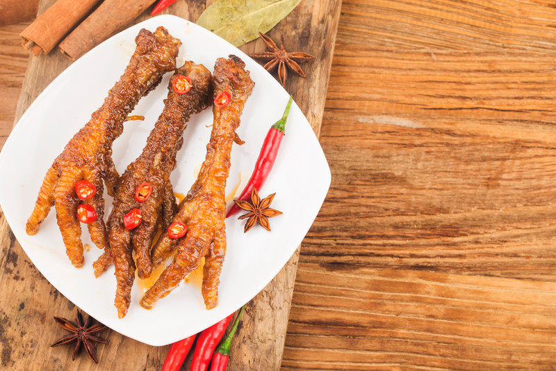 Deep-Fried Chicken Feet