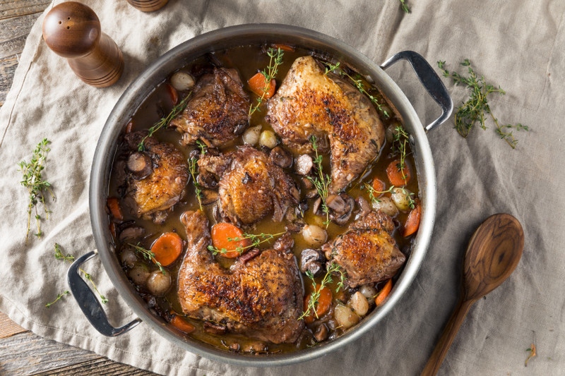 Easy Coq au Vin Blanc