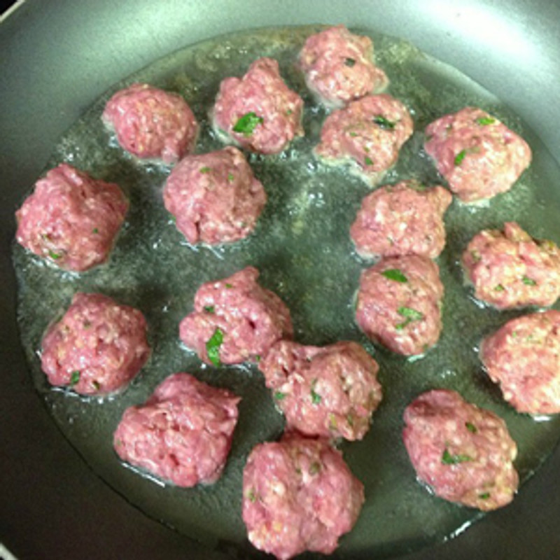 Lamb Meatballs in Tomato Sauce