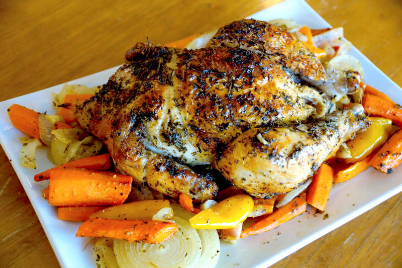 Simple and Elegant Roasted Chicken