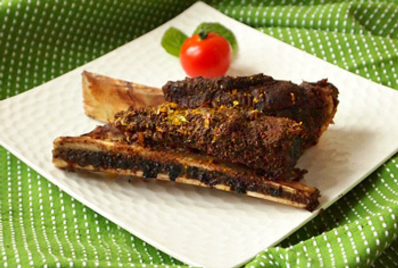 Dry Rub Roasted Spare Ribs