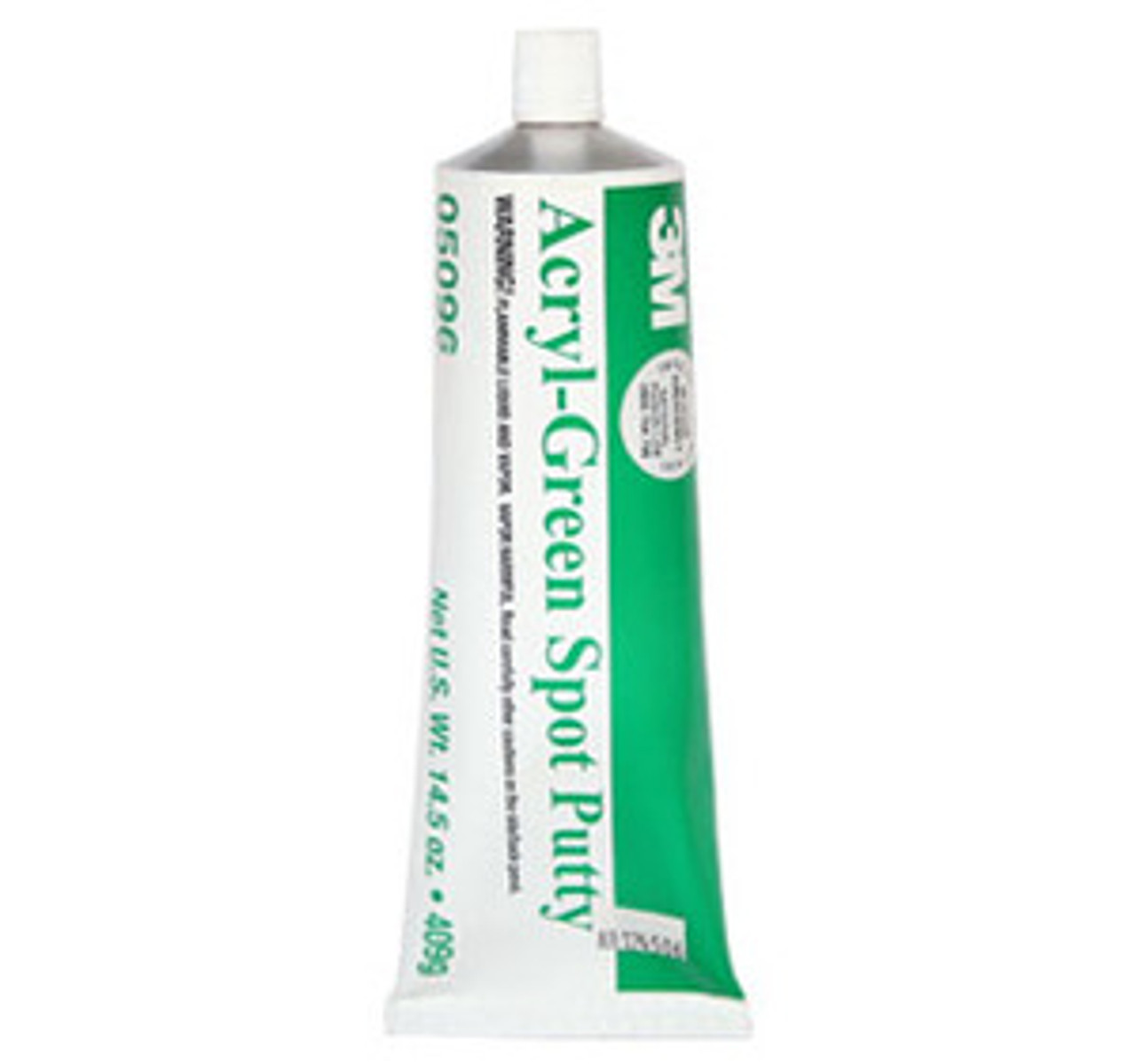 3M 5096 Acryl-Green Spot Putty, 14.5 oz. Tube (1 Each)