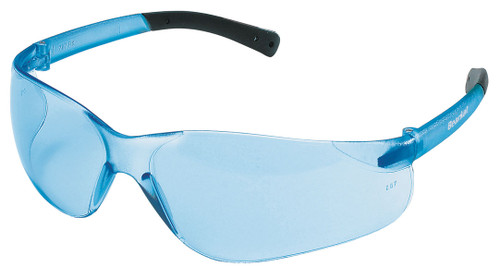 Crews BK213 Bearkat Small Safety Glasses Lt Blue Frame with Lt Blue Lens (12 Pair)