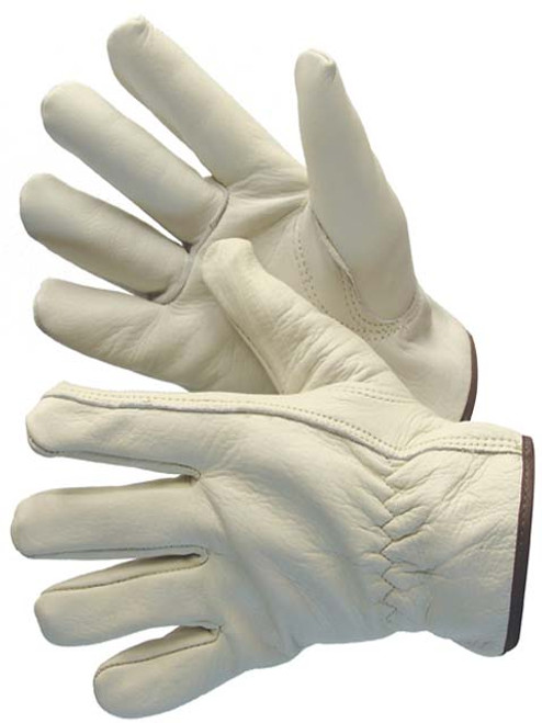 Major Glove 32-1383AB Cowgrain Driver Gloves, Size Large (12 Pair) 