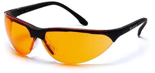 Pyramex SB2840S Rendezvous Safety Glasses, Frame: Black, Lens: Orange (12 Pair)