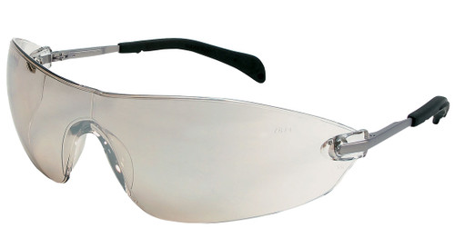 Crews S2219 Blackjack Elite S/Glasses Chrome Tpl I/O Clear Mirror Lens (12 Pair)