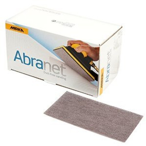 Mirka  9A-178-240 Abranet® 3.2” x 5.2” AO, Grip Sheet 240 Grit (50/Box)