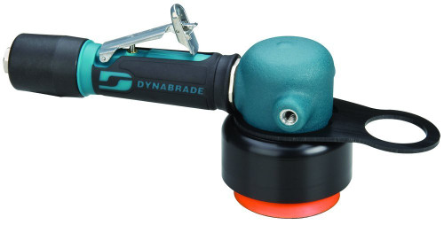 Dynabrade 55126-3" Dia. Dynabuffer Random Orbital Polisher .5 hp 12,000 RPM Front & Rear Exhaust 14 mm Dia. Orbit 5/16"-24 Female Thread