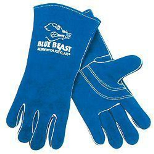 Memphis 4600 Blue Beast Premium Welding Gloves Large (12 Pair)