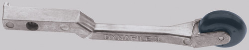 Dynabrade 11219 Contact Arm Assembly 1"x3/8" W Radiused Rubber Wheel w/no Platen