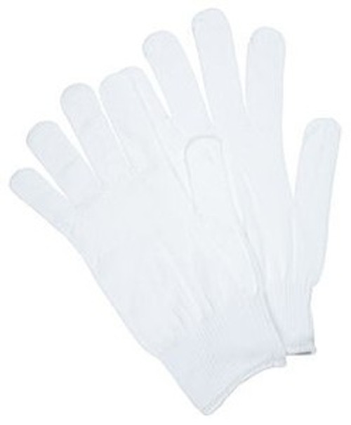 Memphis 9633XLM 13 Gauge, 100% Nylon, White, String Glove, XLarge (12 Pair)