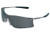 Crews T4112AF Rubicon Safety Glasses Metal Temple w/Gray Anti-Fog Lens (12 Pair)