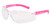 Crews BK220 - Bearkat, Safety Glasses, Clear Lens, Pink Temples, Small (12 Pair)