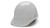 Pyramex HPS14110 Standard SL Series Sleek Shell White Cap Style Ratchet Hard Hat (1 Each)