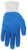 MCR Safety FG305L, FlexGuard 10 Gauge Cotton/Polyester, Blue Latex over the Knuckle Dip, L