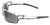 MCR Safety Swagger® SR417BZDC Black Mirror Polarized MAX36™ lens w/ Clear Frame (12 pr)