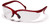 Pyramex SMM1810S Venture II Safety Glasses, Frame: Maroon, Lens: Clear (12 Pair)
